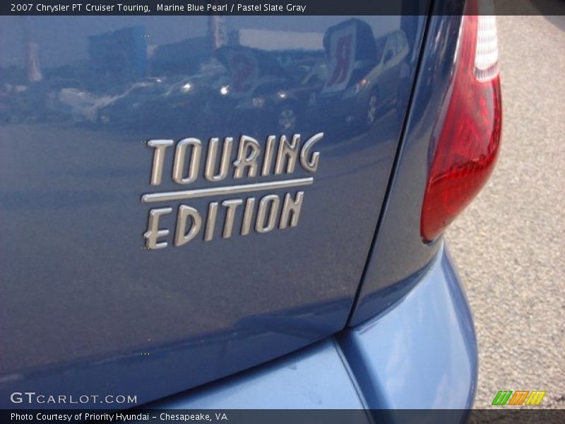 Marine Blue Pearl / Pastel Slate Gray 2007 Chrysler PT Cruiser Touring