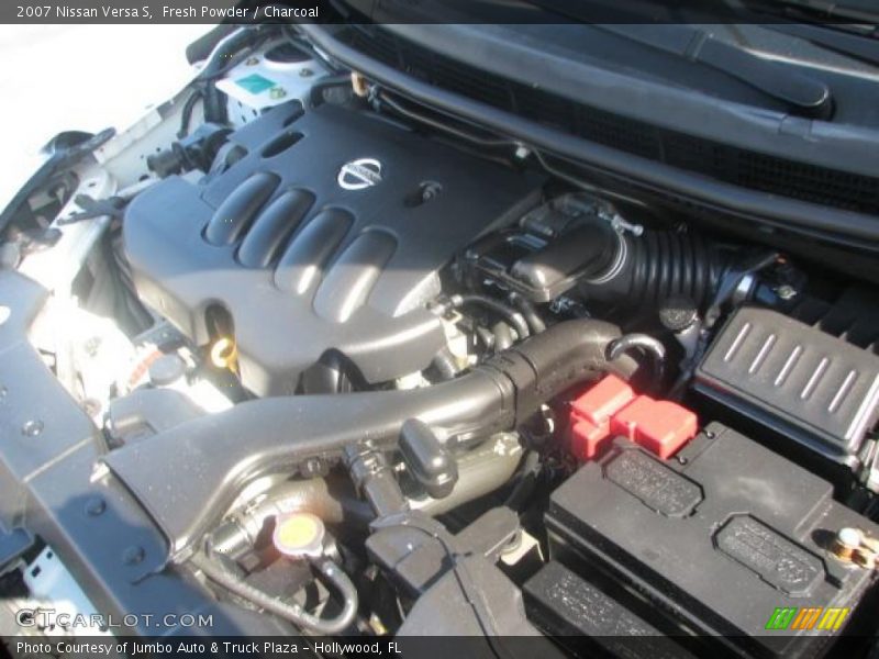 Fresh Powder / Charcoal 2007 Nissan Versa S