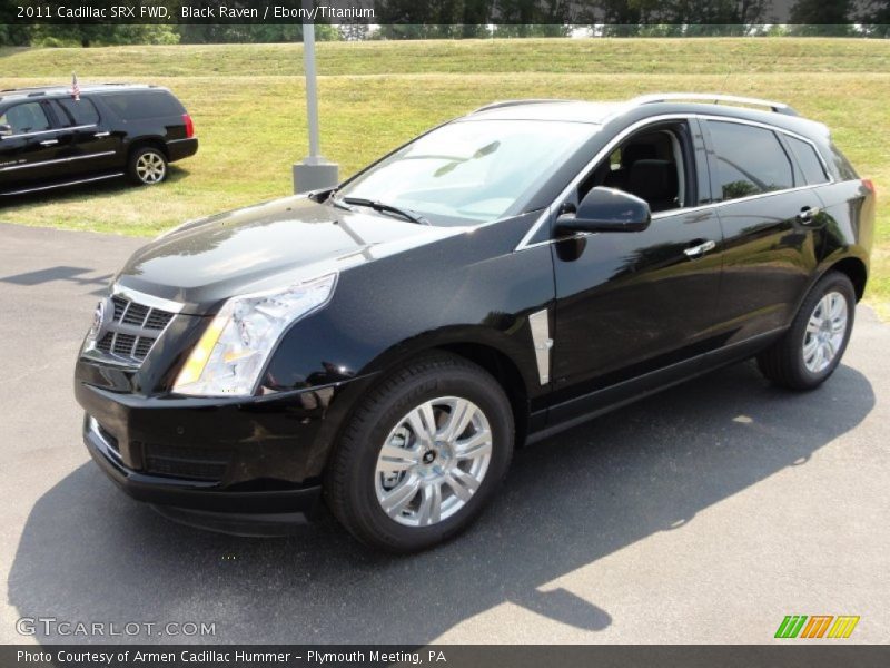 Black Raven / Ebony/Titanium 2011 Cadillac SRX FWD