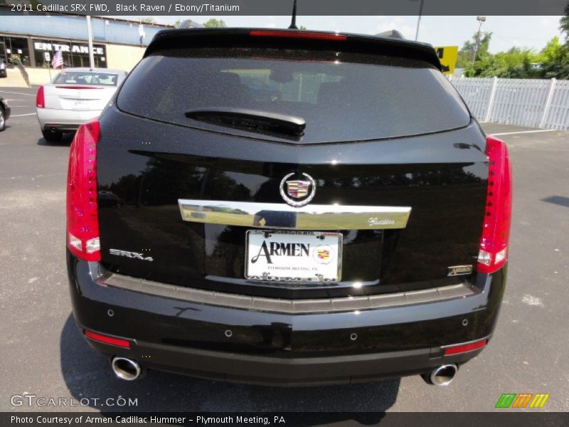 Black Raven / Ebony/Titanium 2011 Cadillac SRX FWD