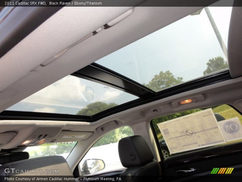 Black Raven / Ebony/Titanium 2011 Cadillac SRX FWD