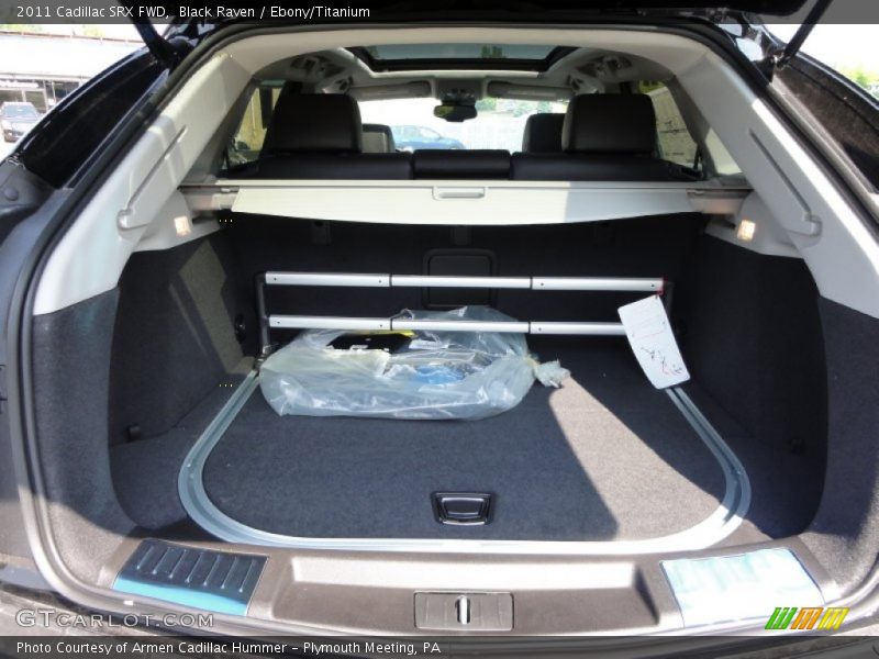 Black Raven / Ebony/Titanium 2011 Cadillac SRX FWD