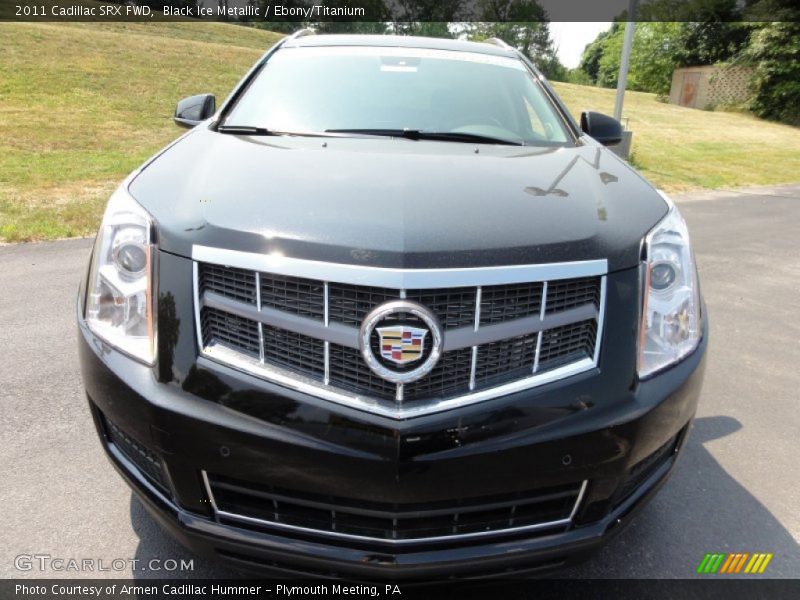 Black Ice Metallic / Ebony/Titanium 2011 Cadillac SRX FWD