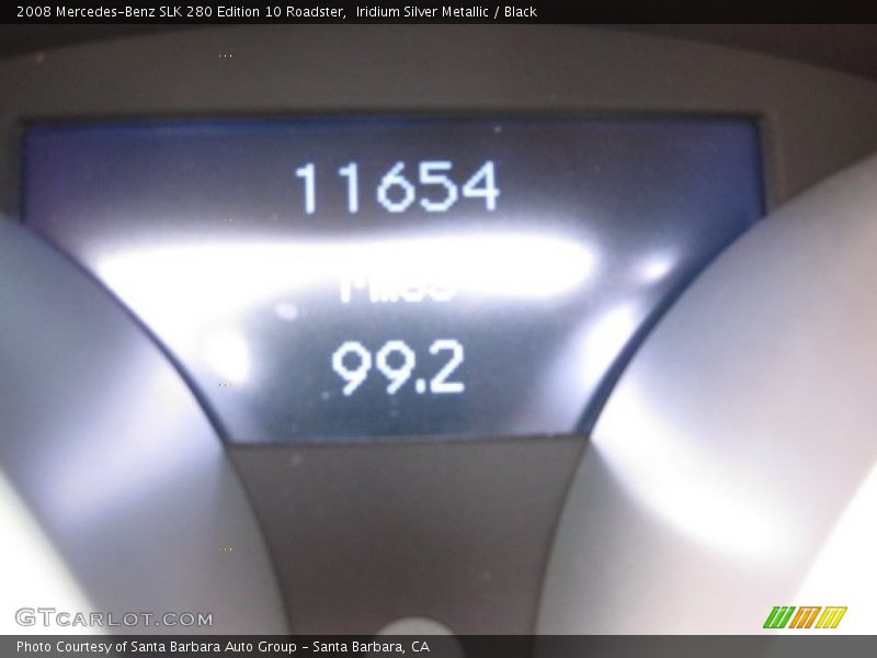 Iridium Silver Metallic / Black 2008 Mercedes-Benz SLK 280 Edition 10 Roadster