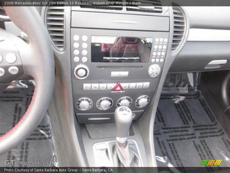 Controls of 2008 SLK 280 Edition 10 Roadster
