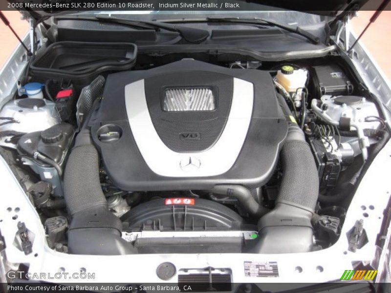  2008 SLK 280 Edition 10 Roadster Engine - 3.0 Liter DOHC 24-Valve VVT V6
