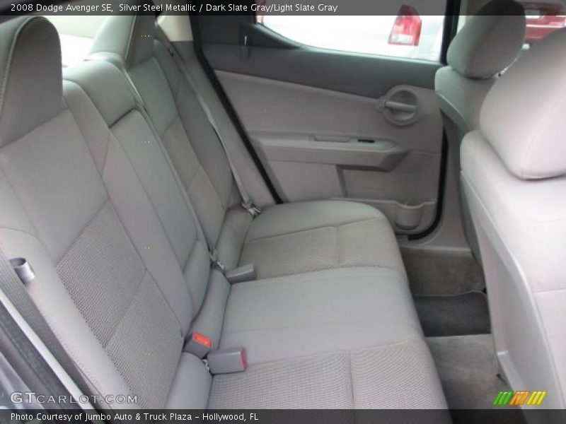 Silver Steel Metallic / Dark Slate Gray/Light Slate Gray 2008 Dodge Avenger SE