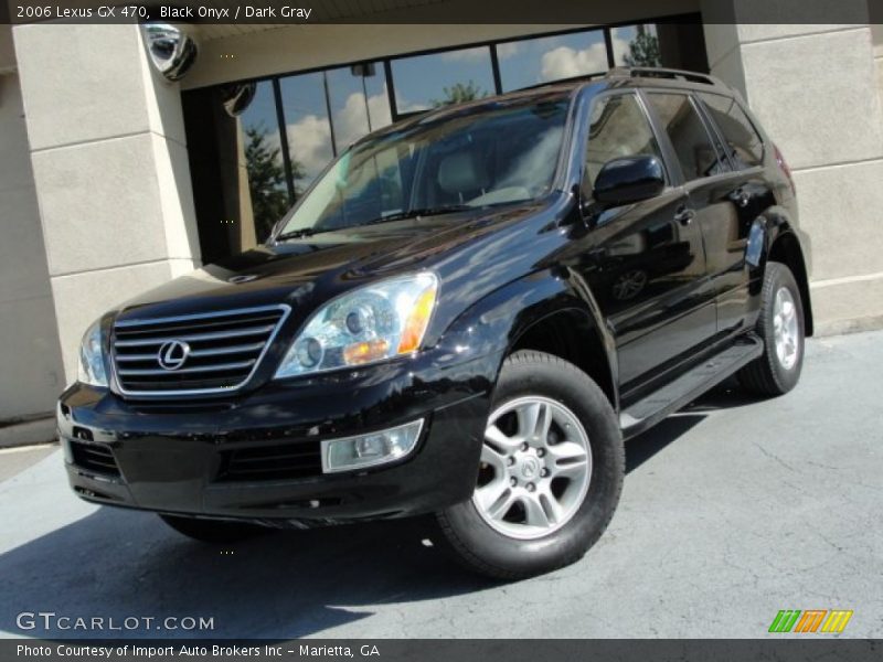 Black Onyx / Dark Gray 2006 Lexus GX 470
