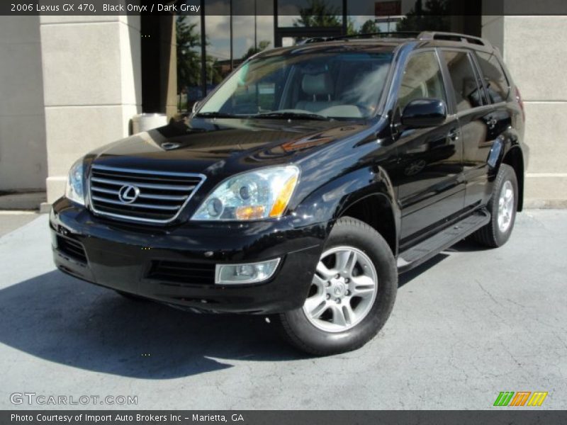 Black Onyx / Dark Gray 2006 Lexus GX 470