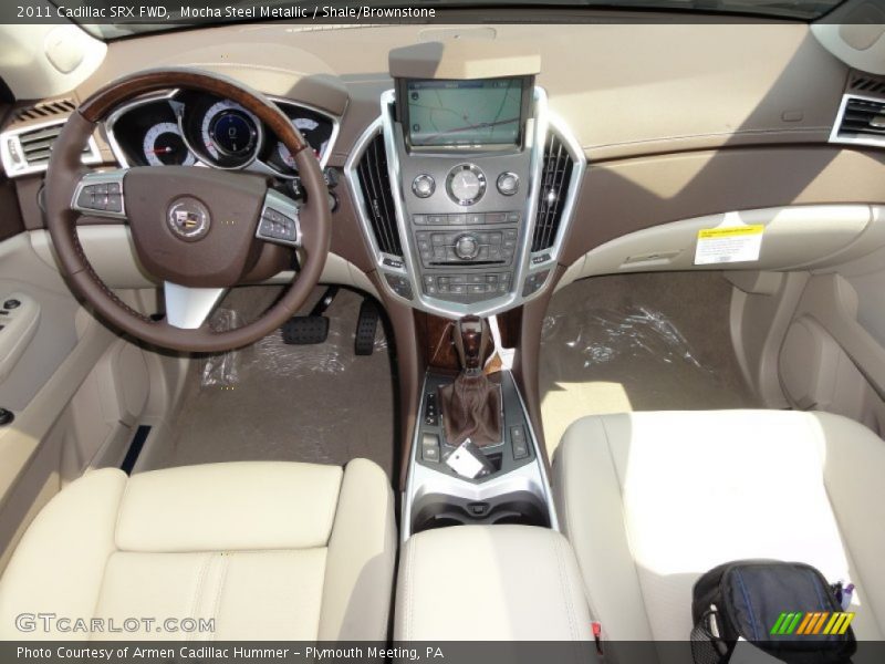 Mocha Steel Metallic / Shale/Brownstone 2011 Cadillac SRX FWD
