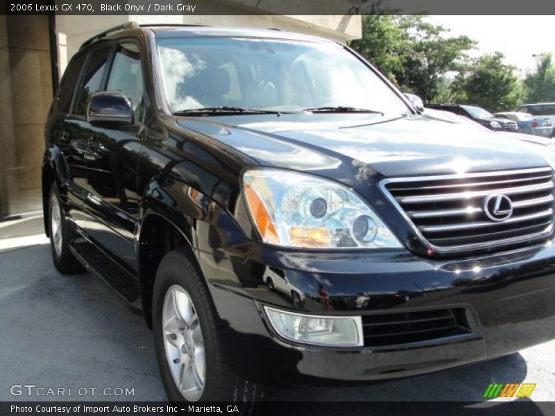 Black Onyx / Dark Gray 2006 Lexus GX 470