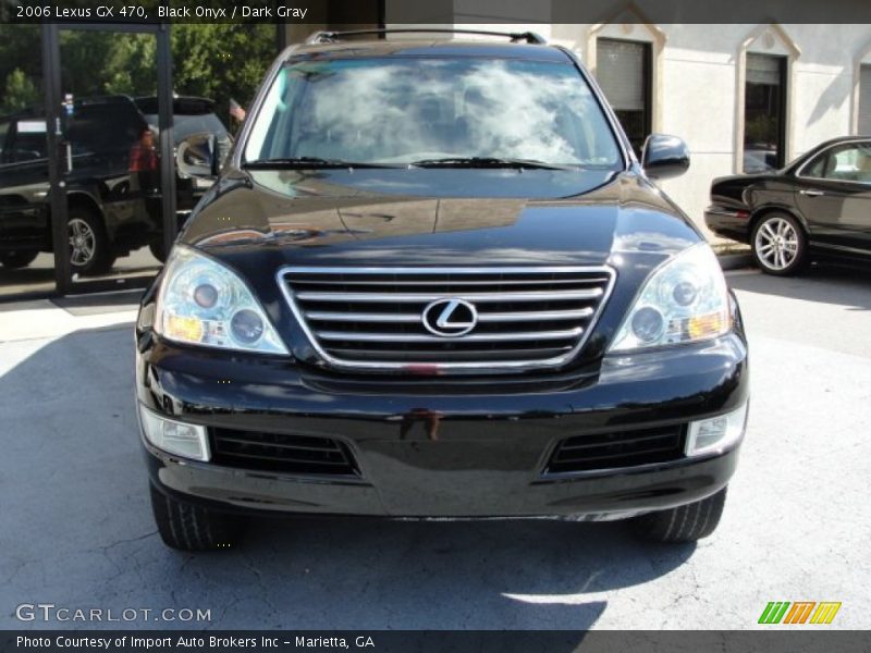 Black Onyx / Dark Gray 2006 Lexus GX 470