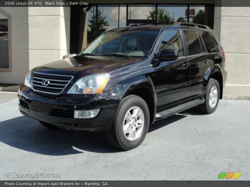 Black Onyx / Dark Gray 2006 Lexus GX 470