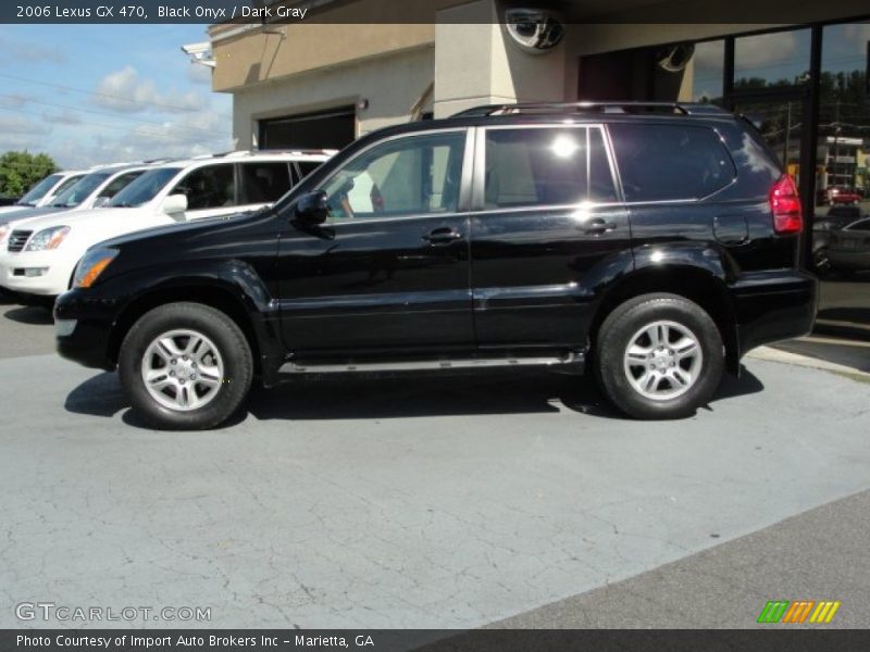 Black Onyx / Dark Gray 2006 Lexus GX 470