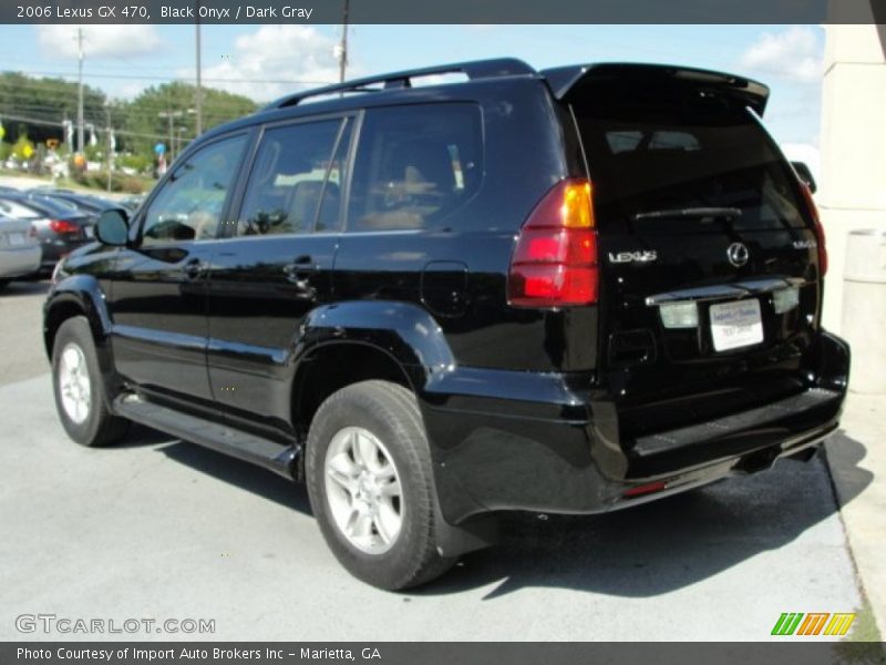 Black Onyx / Dark Gray 2006 Lexus GX 470