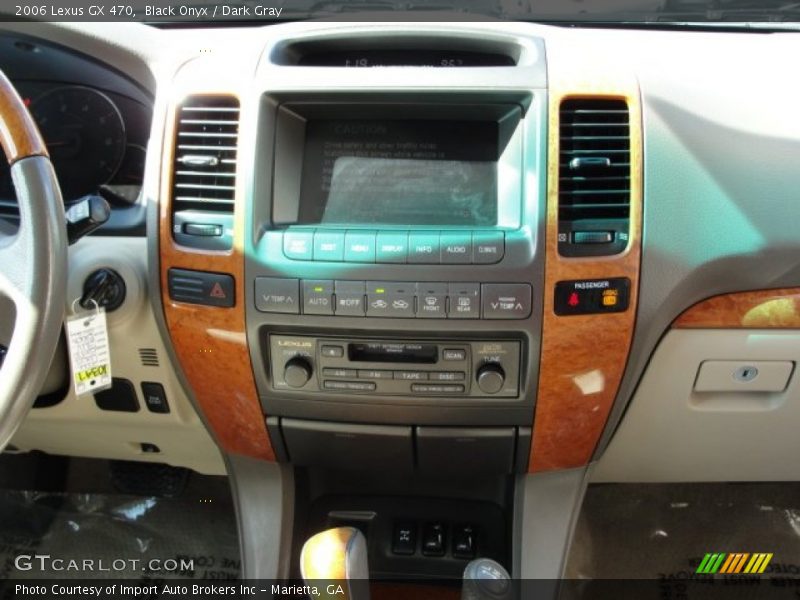 Black Onyx / Dark Gray 2006 Lexus GX 470