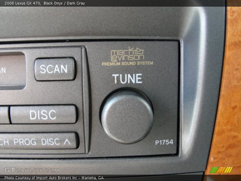 Black Onyx / Dark Gray 2006 Lexus GX 470