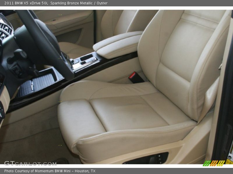 Sparkling Bronze Metallic / Oyster 2011 BMW X5 xDrive 50i