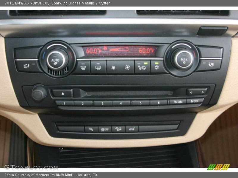 Sparkling Bronze Metallic / Oyster 2011 BMW X5 xDrive 50i