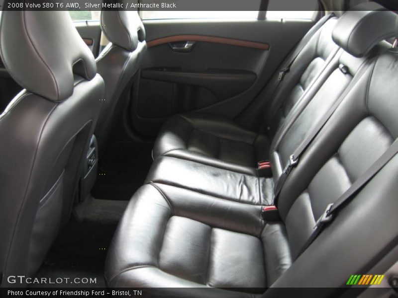 Silver Metallic / Anthracite Black 2008 Volvo S80 T6 AWD