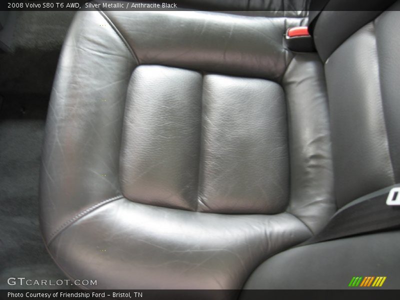 Silver Metallic / Anthracite Black 2008 Volvo S80 T6 AWD