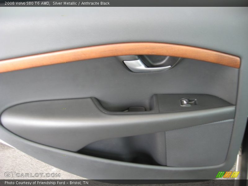 Silver Metallic / Anthracite Black 2008 Volvo S80 T6 AWD