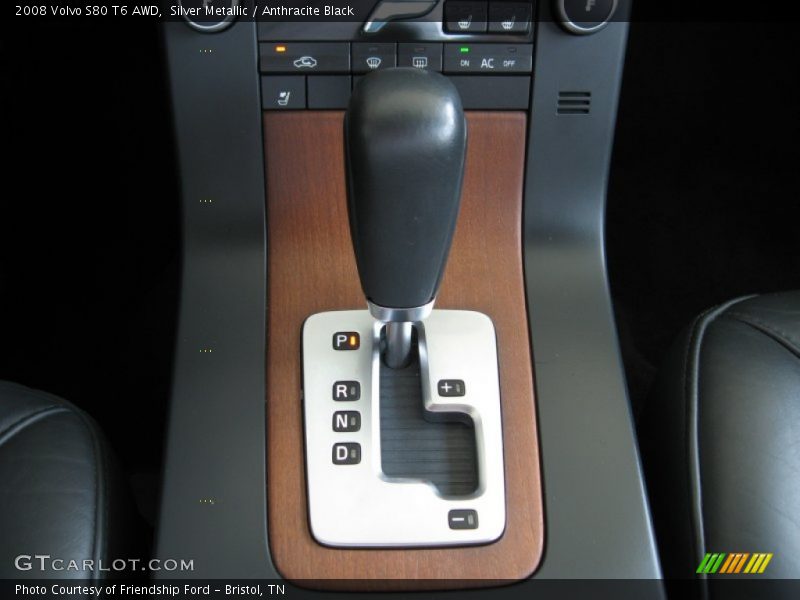 Silver Metallic / Anthracite Black 2008 Volvo S80 T6 AWD