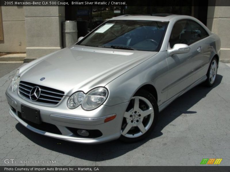 Front 3/4 View of 2005 CLK 500 Coupe