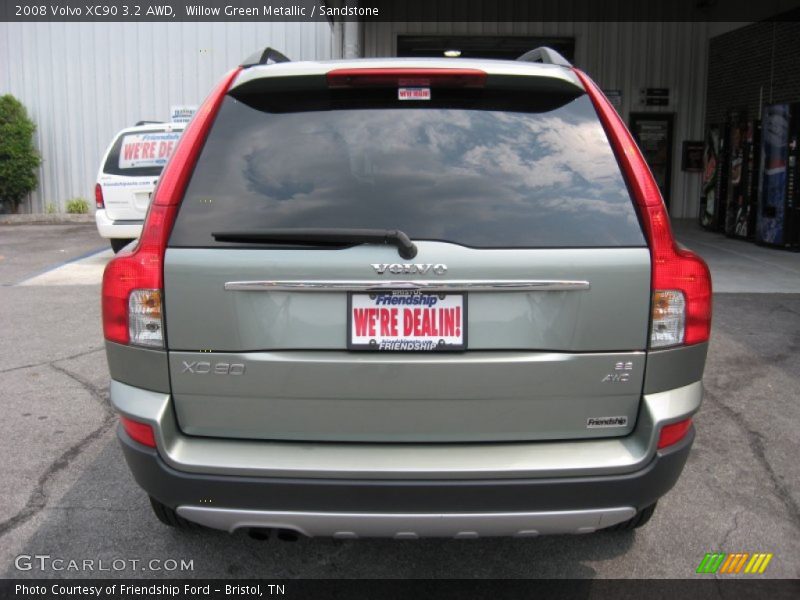 Willow Green Metallic / Sandstone 2008 Volvo XC90 3.2 AWD