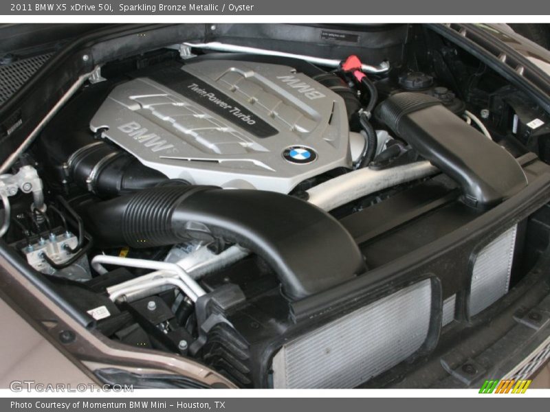 Sparkling Bronze Metallic / Oyster 2011 BMW X5 xDrive 50i