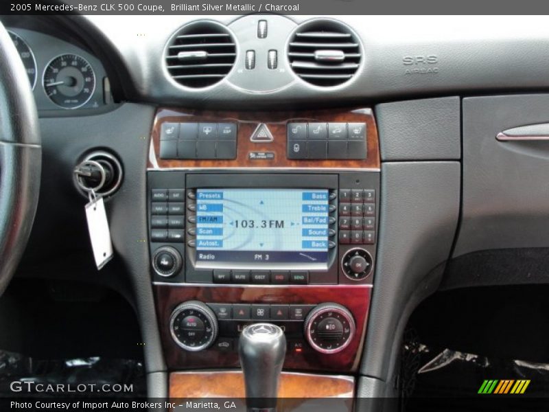 Controls of 2005 CLK 500 Coupe