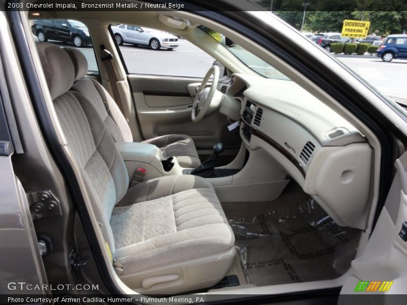  2003 Impala  Neutral Beige Interior