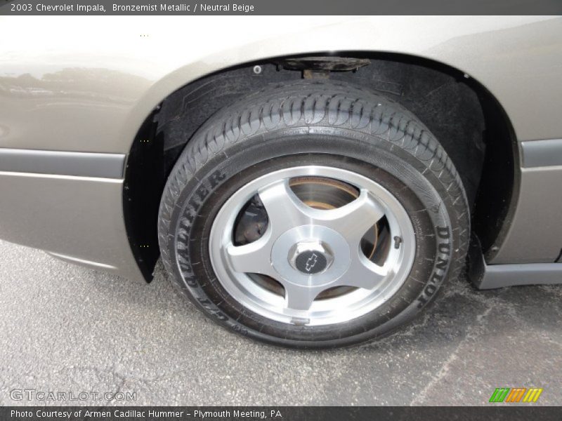 Bronzemist Metallic / Neutral Beige 2003 Chevrolet Impala