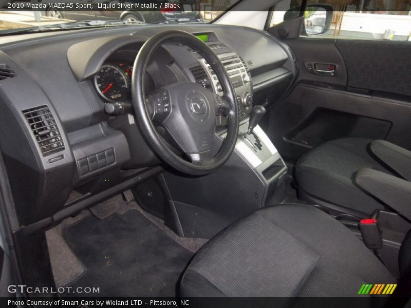 Black Interior - 2010 MAZDA5 Sport 