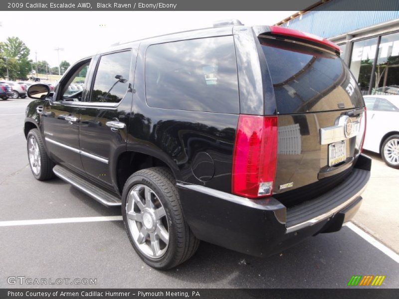 Black Raven / Ebony/Ebony 2009 Cadillac Escalade AWD