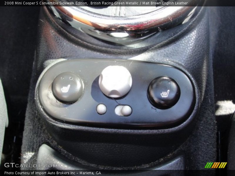 British Racing Green Metallic / Malt Brown English Leather 2008 Mini Cooper S Convertible Sidewalk Edition