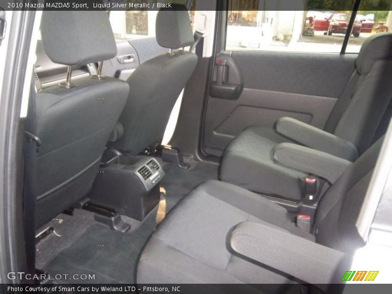 Liquid Silver Metallic / Black 2010 Mazda MAZDA5 Sport