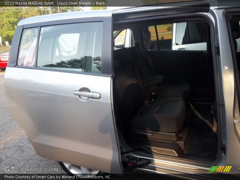 Liquid Silver Metallic / Black 2010 Mazda MAZDA5 Sport