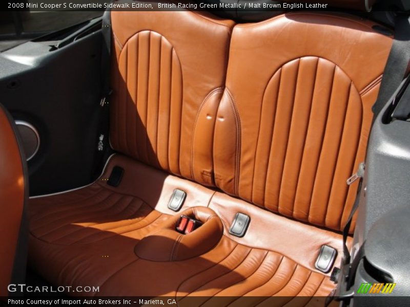 British Racing Green Metallic / Malt Brown English Leather 2008 Mini Cooper S Convertible Sidewalk Edition