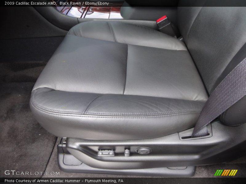 Black Raven / Ebony/Ebony 2009 Cadillac Escalade AWD