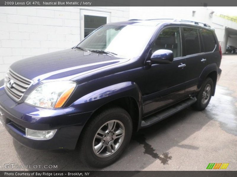 Nautical Blue Metallic / Ivory 2009 Lexus GX 470