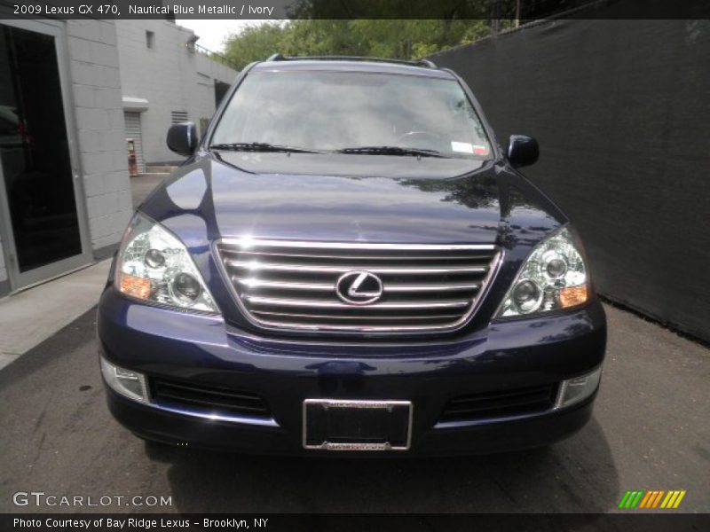 Nautical Blue Metallic / Ivory 2009 Lexus GX 470