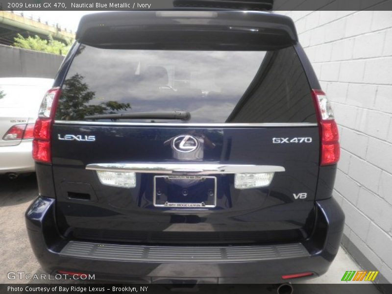 Nautical Blue Metallic / Ivory 2009 Lexus GX 470