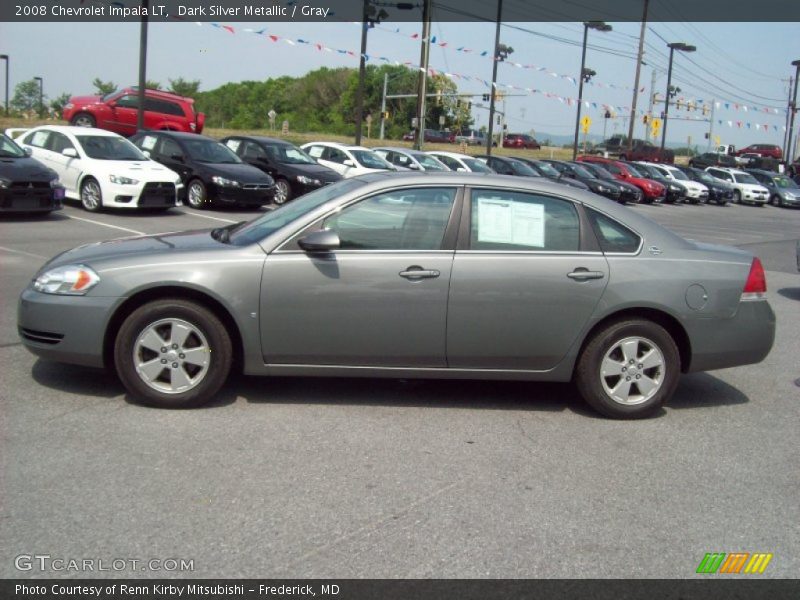 Dark Silver Metallic / Gray 2008 Chevrolet Impala LT