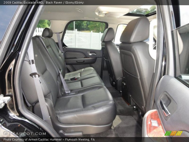 Black Raven / Ebony/Ebony 2009 Cadillac Escalade AWD