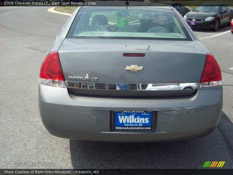 Dark Silver Metallic / Gray 2008 Chevrolet Impala LT