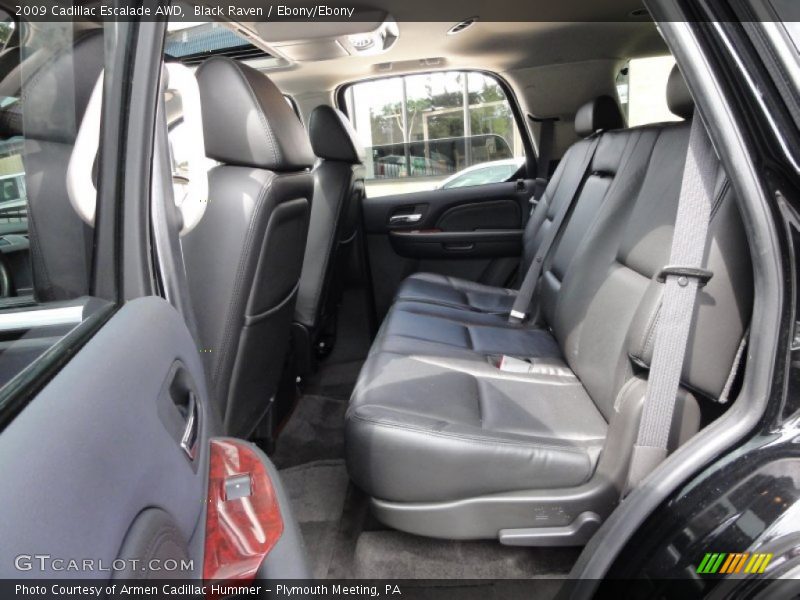 Black Raven / Ebony/Ebony 2009 Cadillac Escalade AWD
