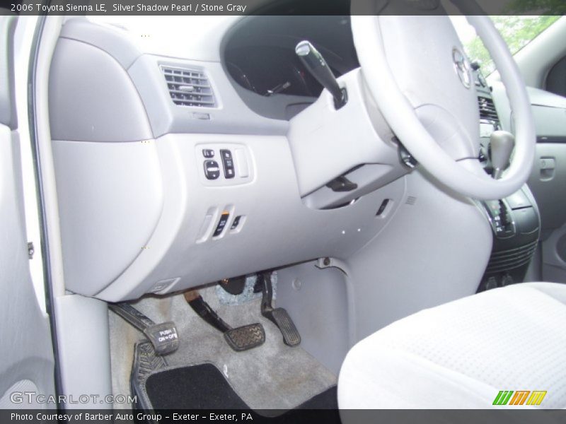 Silver Shadow Pearl / Stone Gray 2006 Toyota Sienna LE