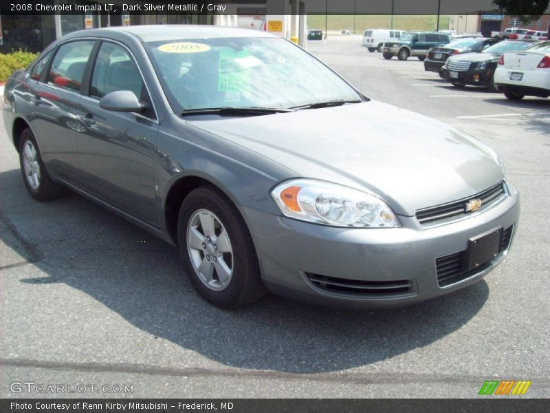 Dark Silver Metallic / Gray 2008 Chevrolet Impala LT
