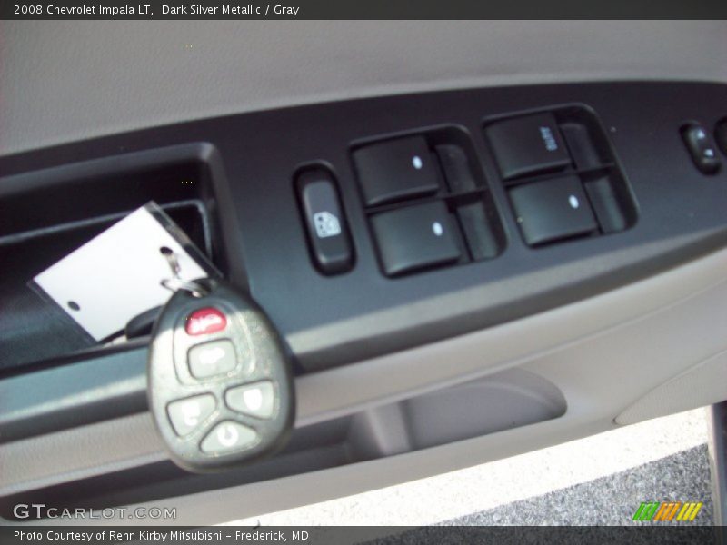 Dark Silver Metallic / Gray 2008 Chevrolet Impala LT